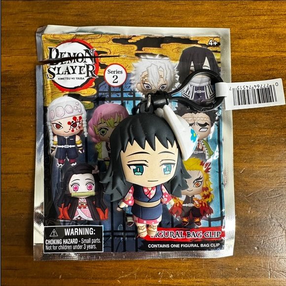 Demon Slayer Figural Bag Clip Keychain - Picture 1 of 5